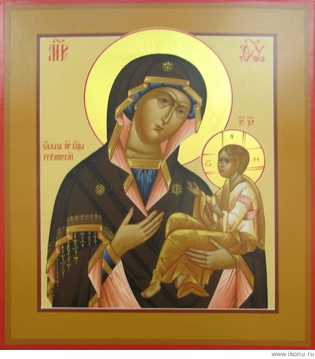 Грузинская икона Богородицы