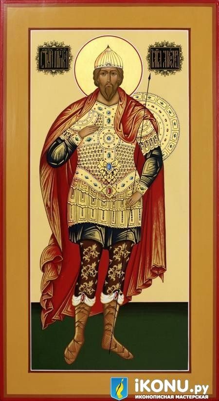 Икона Святого Илии Муромца (мерная, живописная) (образ №321427)