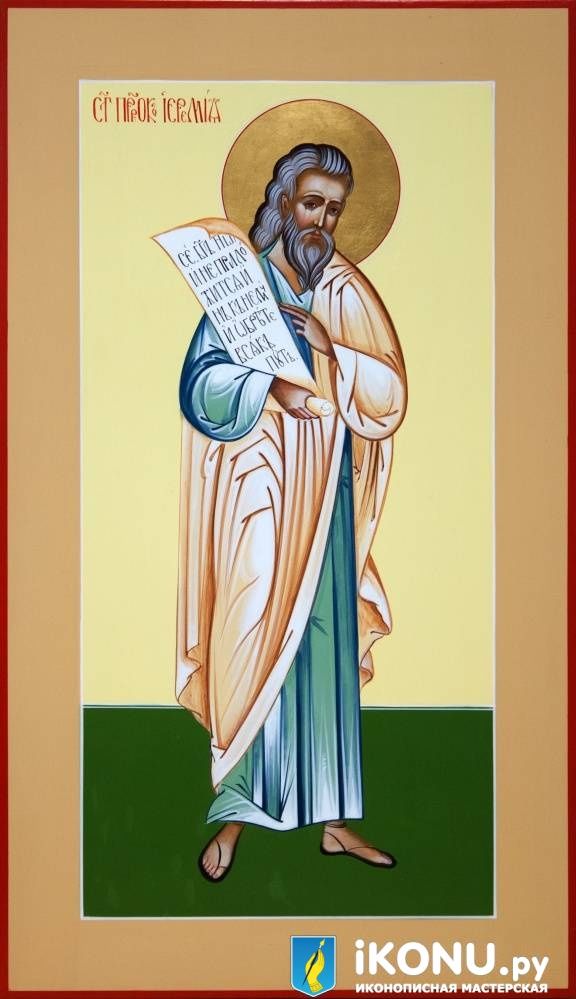 Икона Святого Пророка Иеремии (мерная, живописная) (образ №329927)