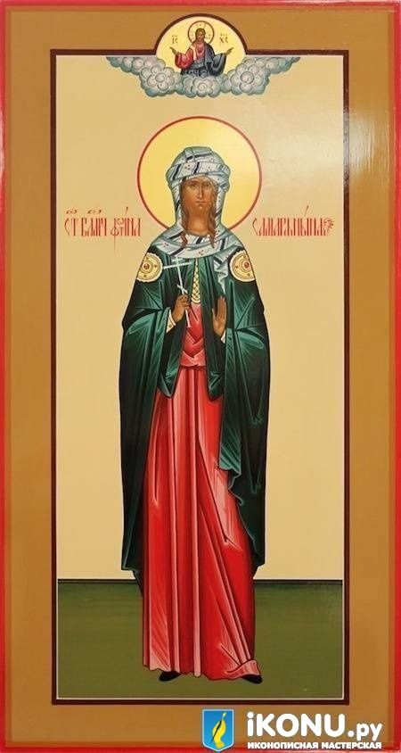 Икона Святой Фотины Римской (мерная, живописная) (образ №320126)