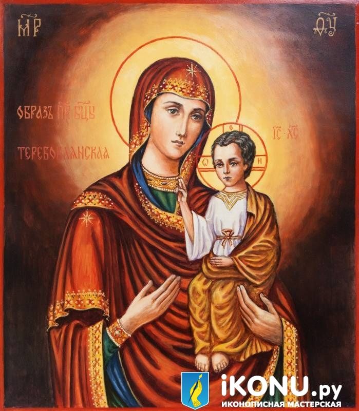 Теребовлянская икона Богородицы (масло) (образ №325356)