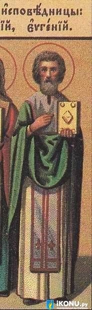 Святой  Евгений Исповедник (образ №319082)