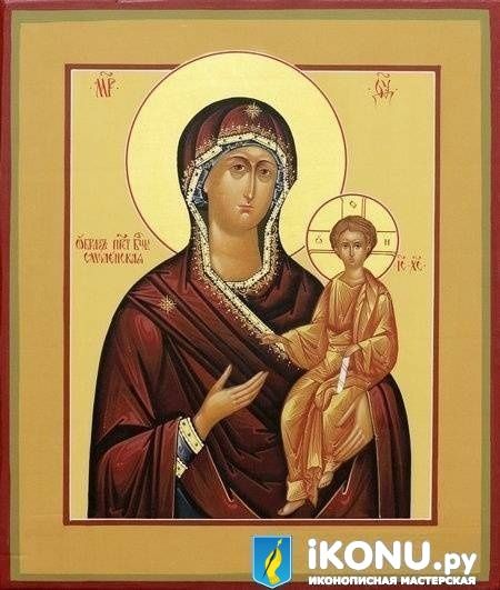 Смоленская Икона Божией Матери (живописная) (образ №319388)